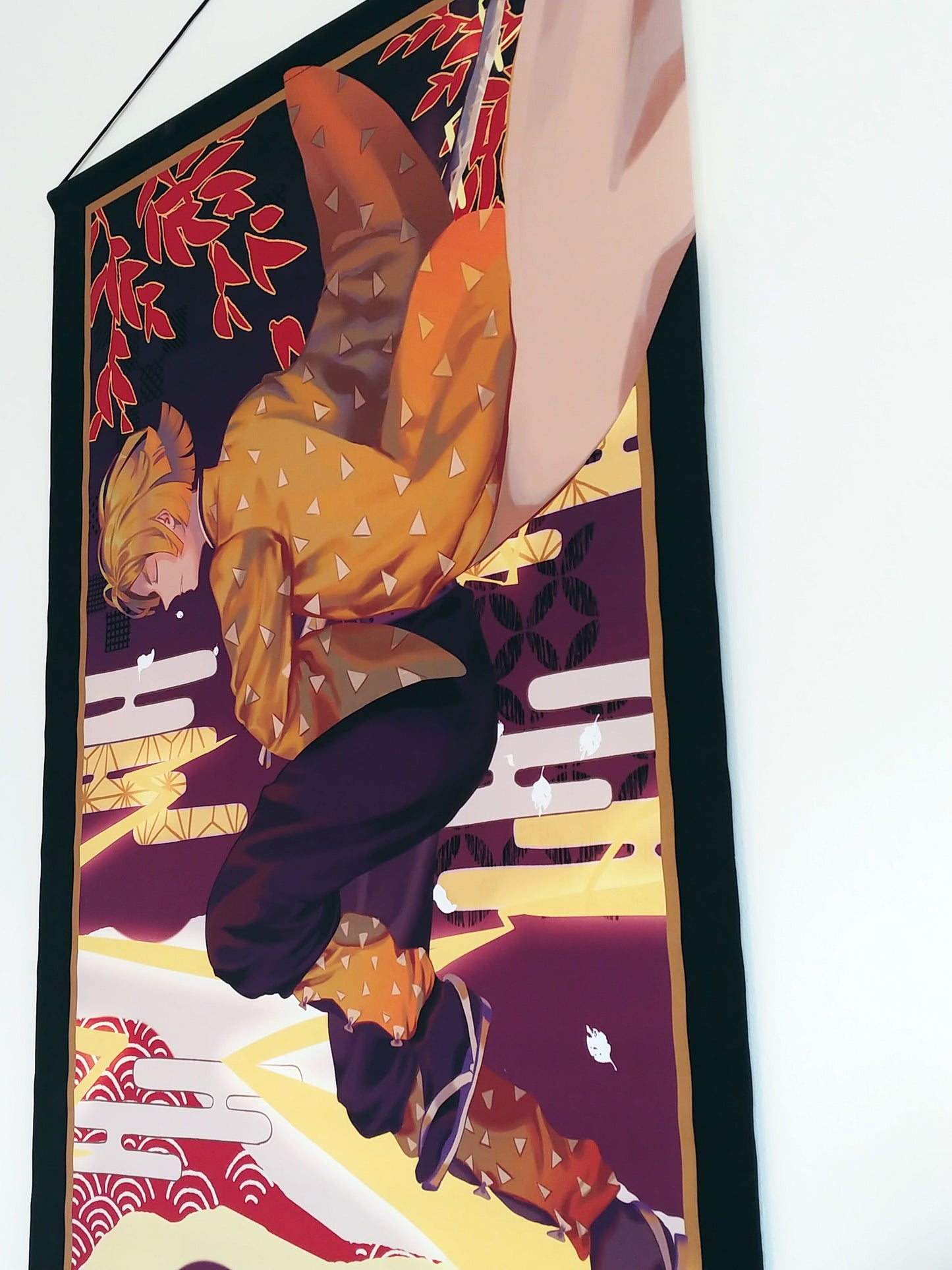 KnY Electric swordsman Wall Scroll