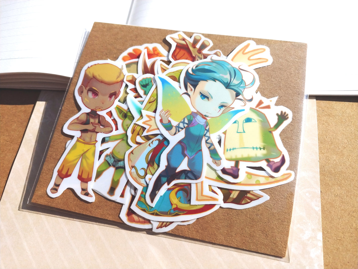 Radiata Stories Non Human Stickers