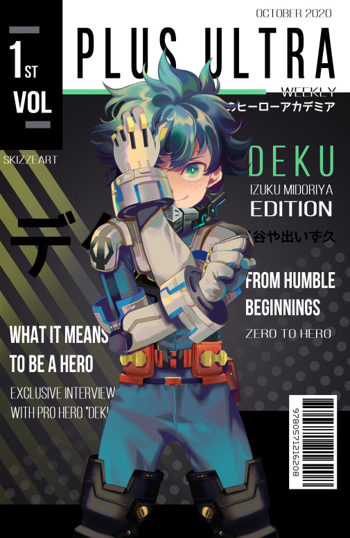 BNHA Deku Poster