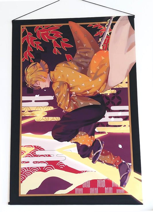 KNY Zenitsu Wall Scroll