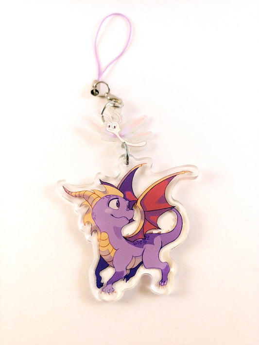 Spyro Keychain