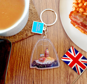 Tea bag Keychain - English Breakfast