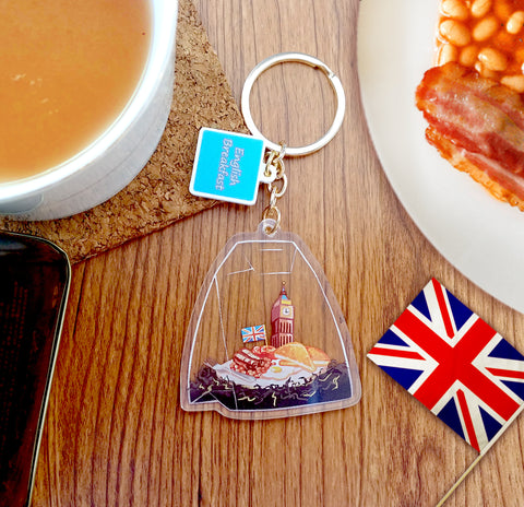 Tea bag Keychain - English Breakfast