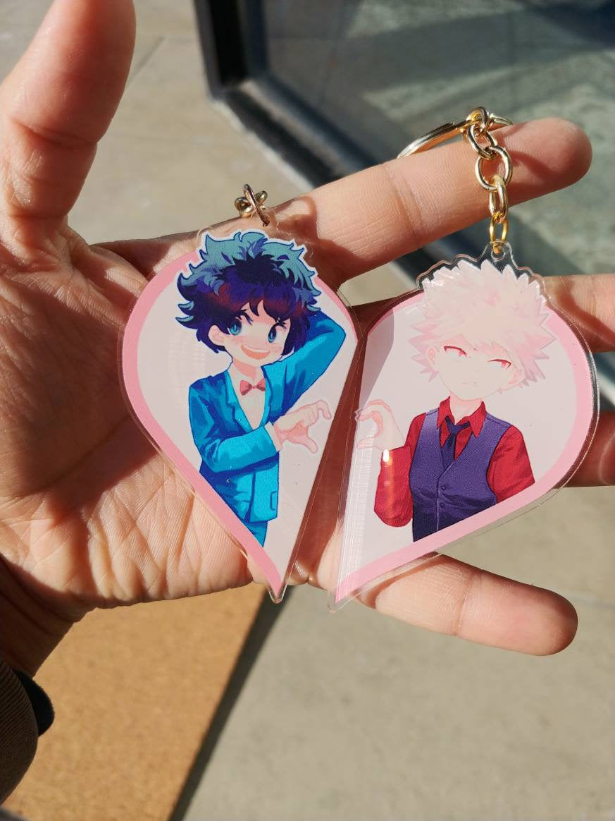 XTRA Large BNHA Shipping Heart Charms