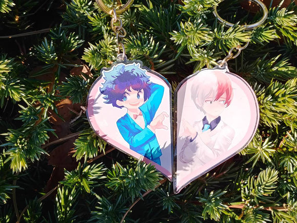 XTRA Large BNHA Shipping Heart Charms